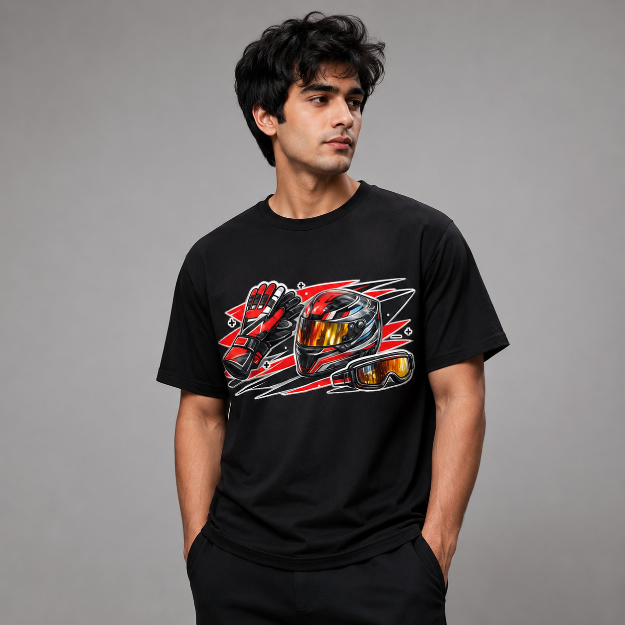 F1 Race Day Performance Graphic T-Shirt