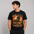 Wild and Free Since Forever Graphic T-Shirt – Black